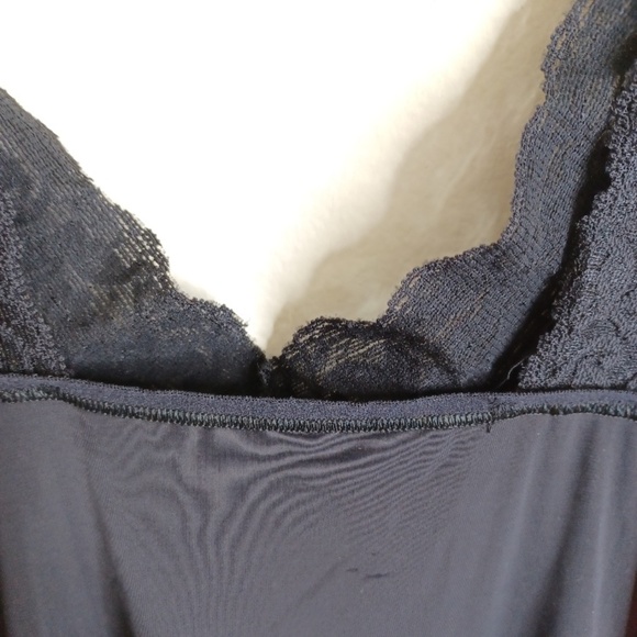 VANITY FAIRvStyle 10-073 Full Length Anti-Static Slip. Size 38/44 Black - Picture 8 of 15